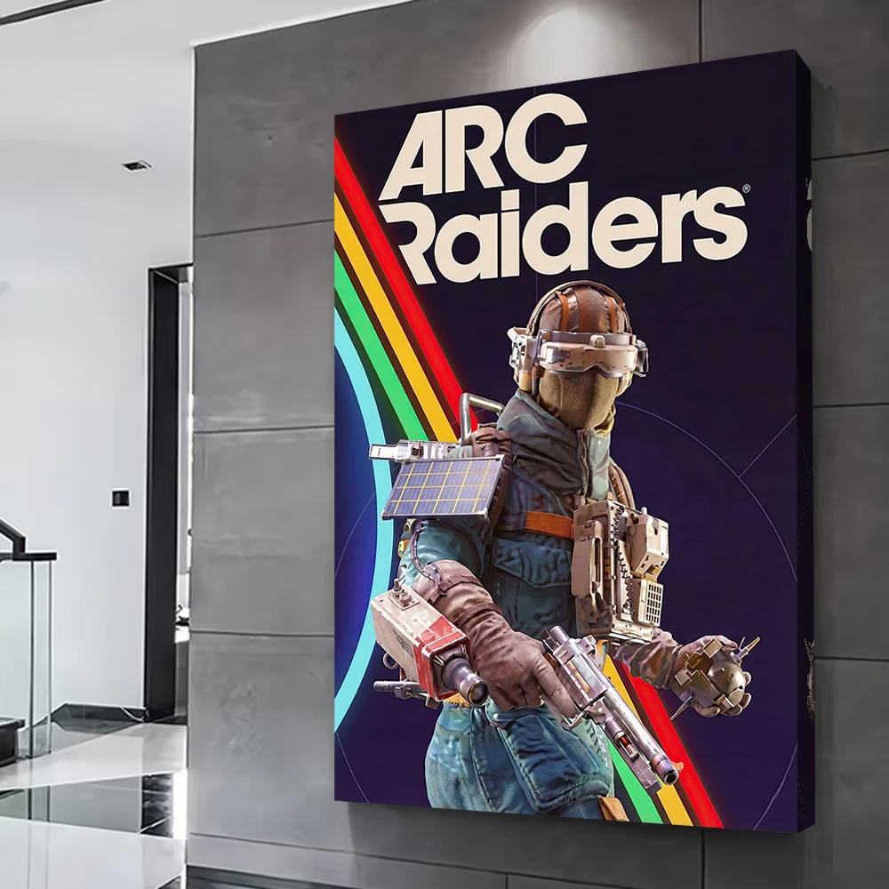 ARC Raiders Game Character Poster Customizable Printed Canvas Painting Wall Art Gift for Gaming Room Decoration Home Decor Items