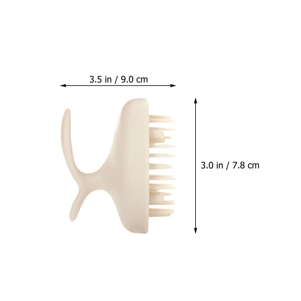 2 قطعة فرشاة شامبو فروة الرأس ثنائي الغرض فرشاة تدليك ناعمة للتنظيف العميق الاسترخاء العناية بفروة الرأس منع تساقط الشعر