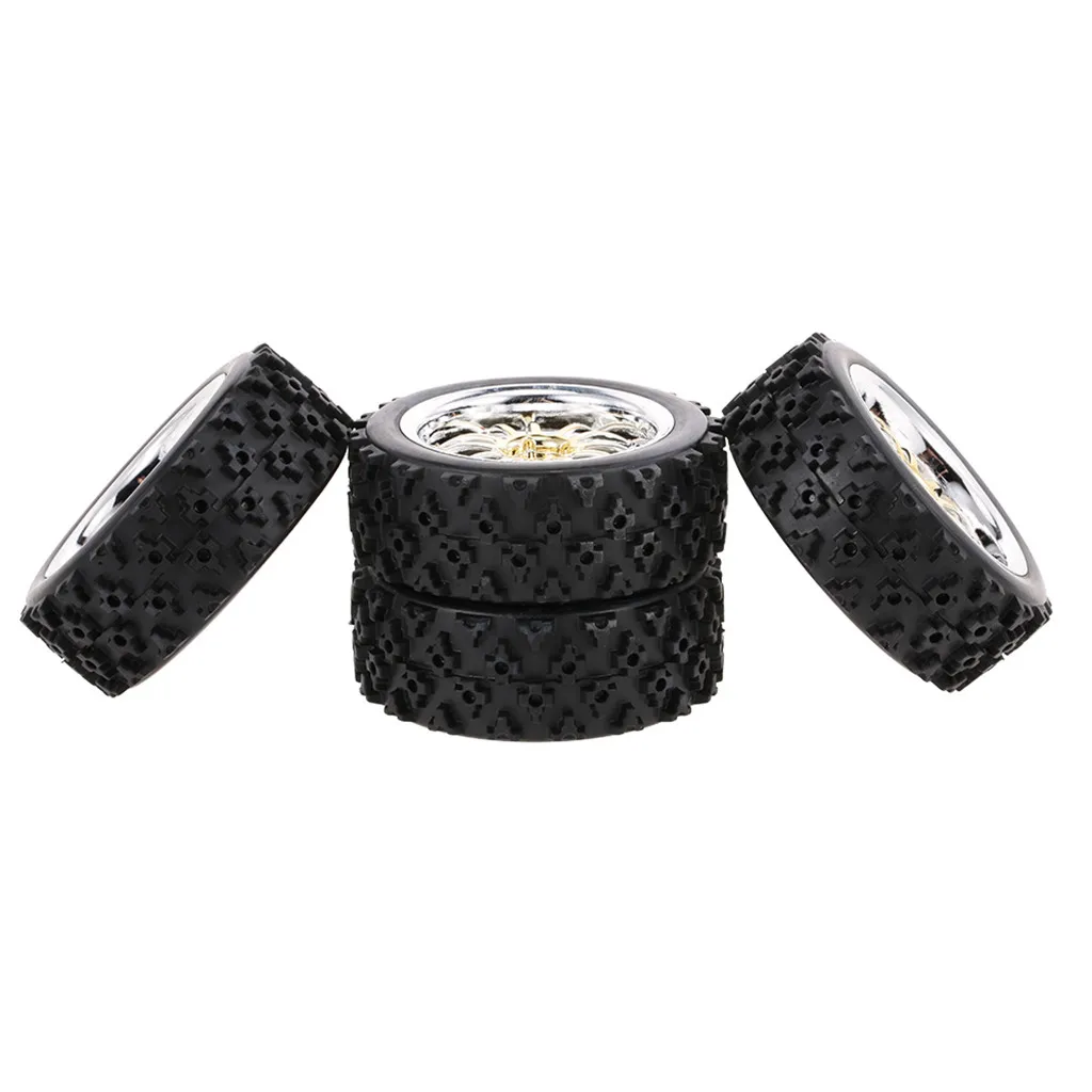 4PCS 1/10 RC Car On-road Tyre Star Tread Pattern for 1:10 RC Cars HSP Redcat Traxxas Tamiya HPI RC Buggy RC Toys Parts