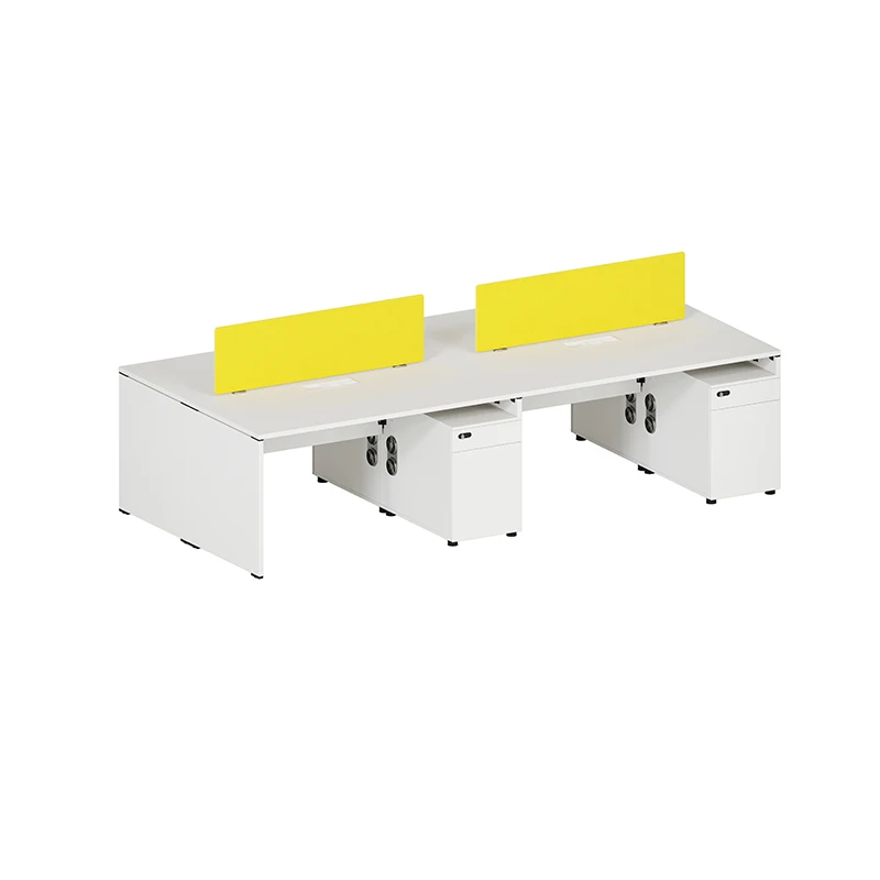 &New Design Customizable Modular Office Wooden Furniture Set Workstation Workspace Solution Staff Office Desk