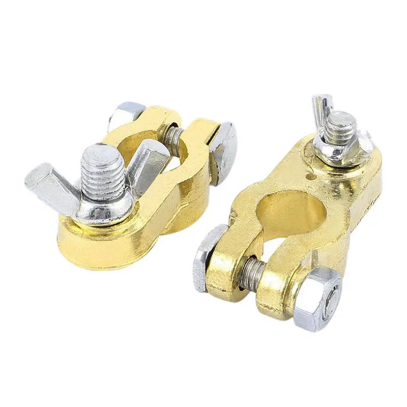 2 Pcs Automotive Car Boat Truck Battery Terminal Clamp Clip Connector Battery Clip Battery Connector