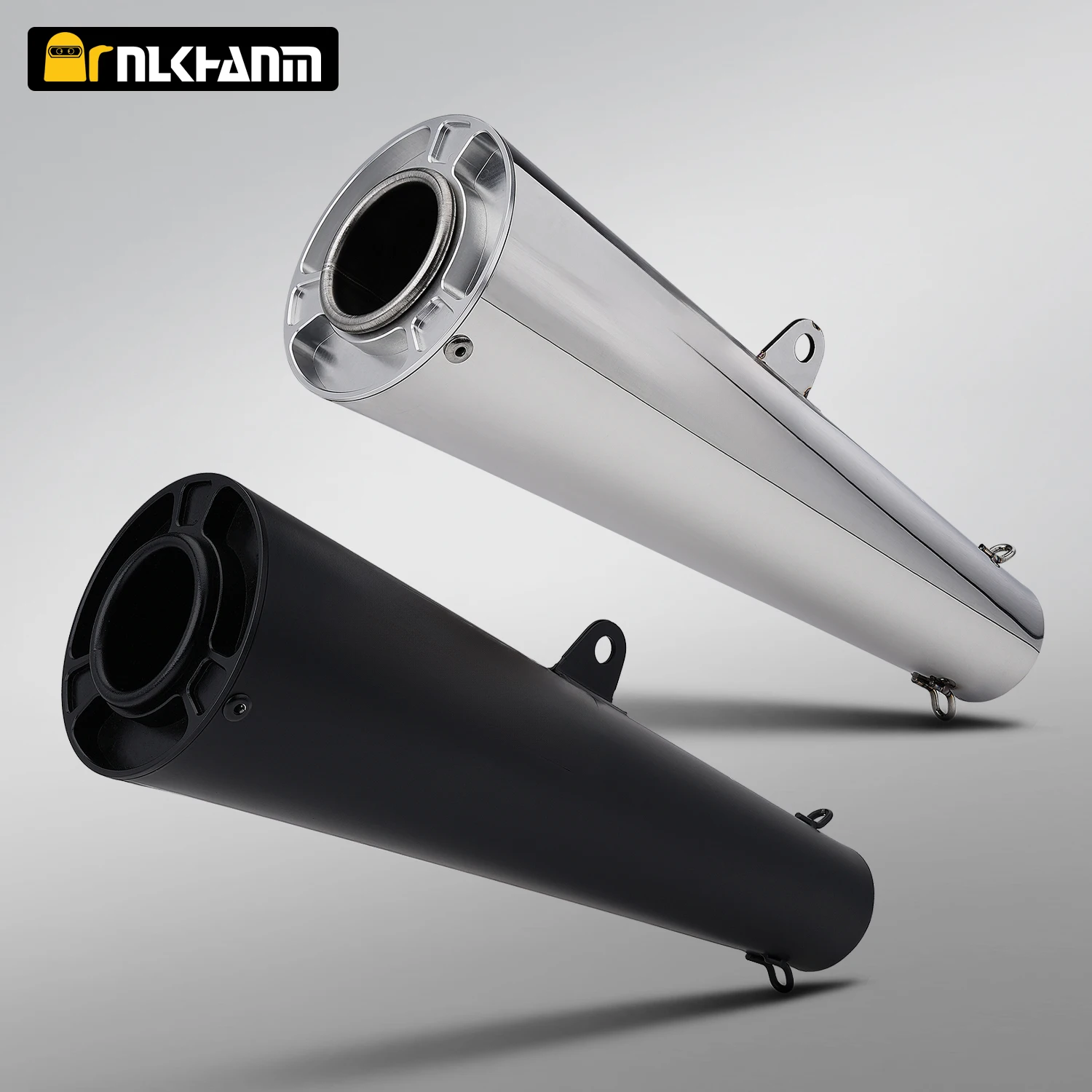 

Глушитель для мотоцикла Brock 51 мм/60 мм, выхлопная система Slip-On для мотокросса, для мотоциклов GSX1300, Z900, R1, R6, для питбайков и гоночных мотоциклов.