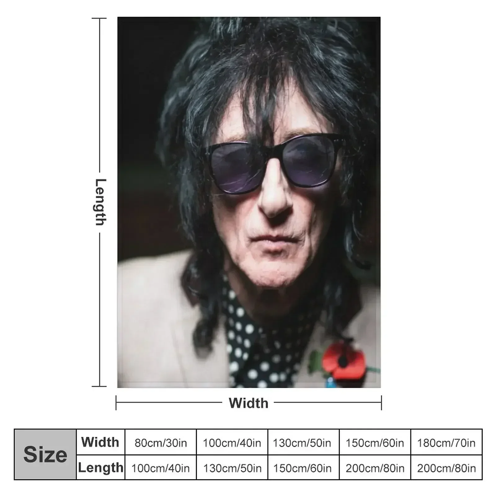John Cooper Clarke Throw Blanket Blankets For Sofas Blankets For Baby Soft Travel Blankets