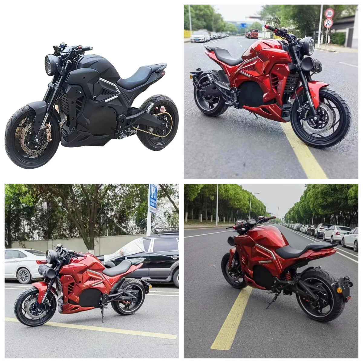 

2025 Newest HOT SELL 2024 New Style High-Performance Racing Electric Motorcycle Mid Mounted Motor 10000W Maximum Speed 180KM/H~2