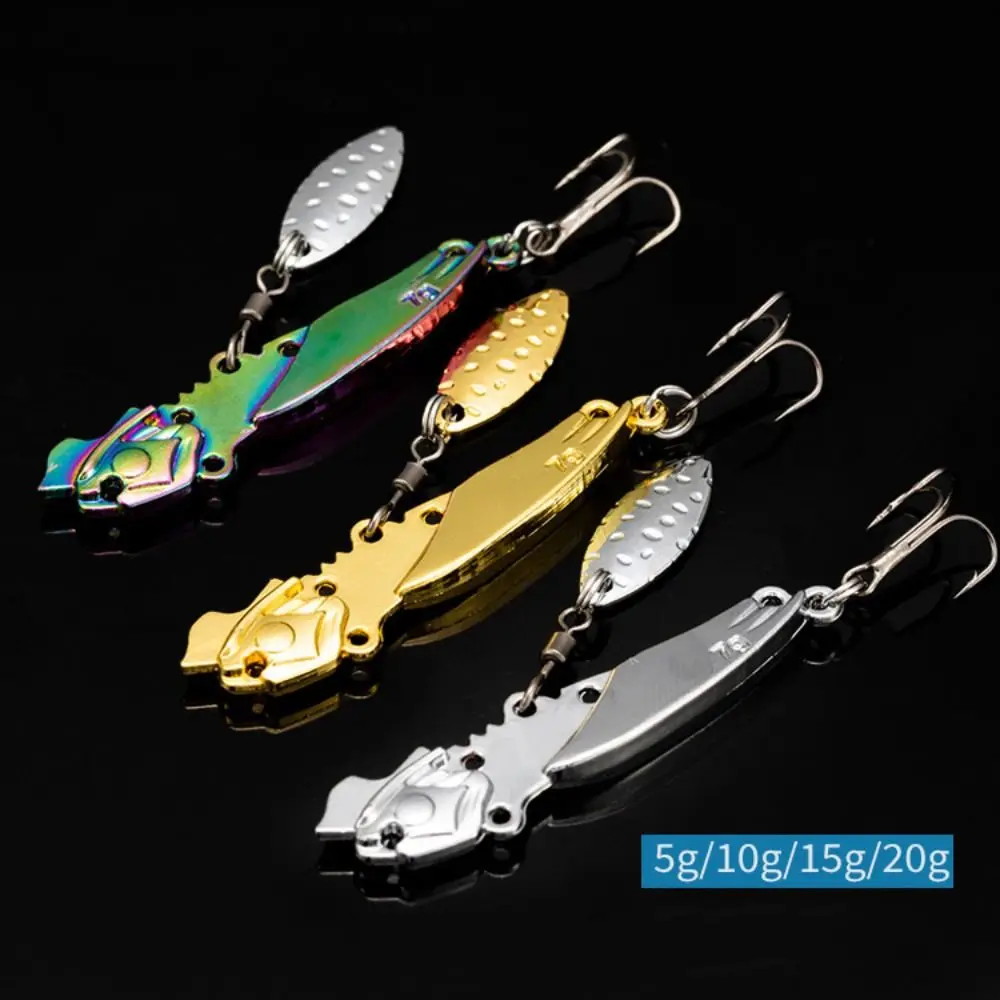 

High Quality Metal Fishing Lures 7g 10g 15g Gold Silver Multicolor Artificial Bait Lightweight Vibration VIB Sequin