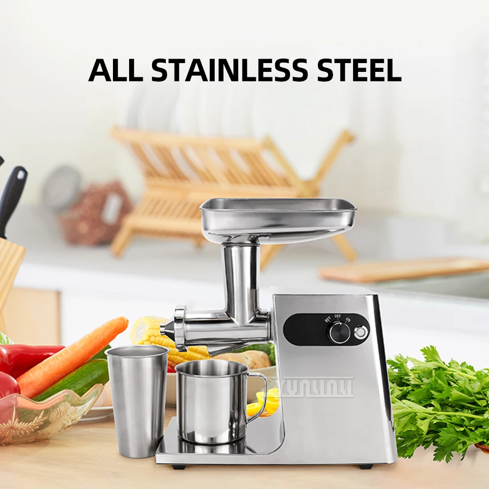 عصارة فواكه وخضروات من الفولاذ المقاوم للصدأ، عصارة باردة مدمجة، تورشيو بريسا لكل Uva