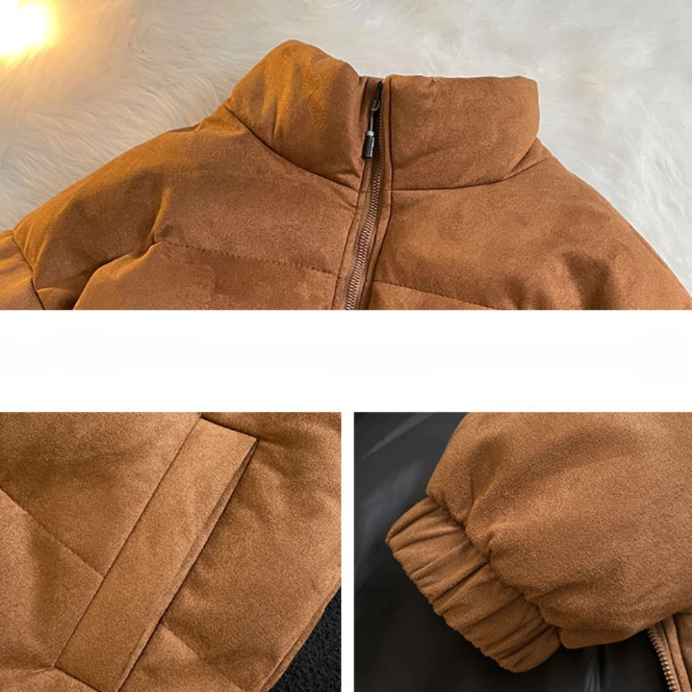 Winter Thicker Parkas Men American Vintage Hombre Thermal Casual All-match Outerwear Casacas Baggy Streetwear Male Stylish Chic