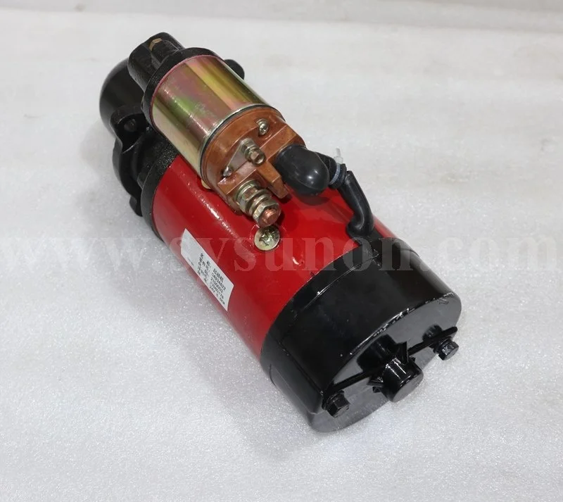 Dongfeng truck engine starter motor 4934622 4983068 QD2707A 6BT 24V 6.6KW Starting motor for sale