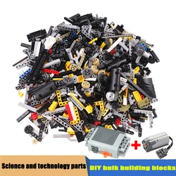 Basic Parts and High-Tech Mixed Packaging Pieces Building Blocks Bulk Model DIY Creative Bricks Assembly Kids Educational Toys