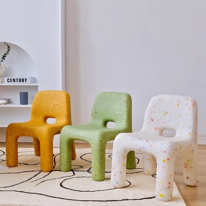 

Children's stools, backrests, household cartoon small benches, cute dining chairs, minimalist plastic low stools, kindergarten