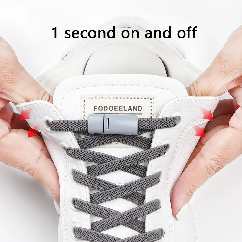 1 пара, эластичные шнурки для обуви