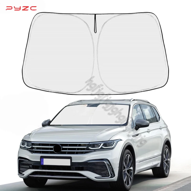 

Солнцезащитный козырек на лобовое стекло автомобиля, козырек от солнца для VW Volkswagen Tiguan 2018 2019 2020 2021 2022 2023, аксессуары