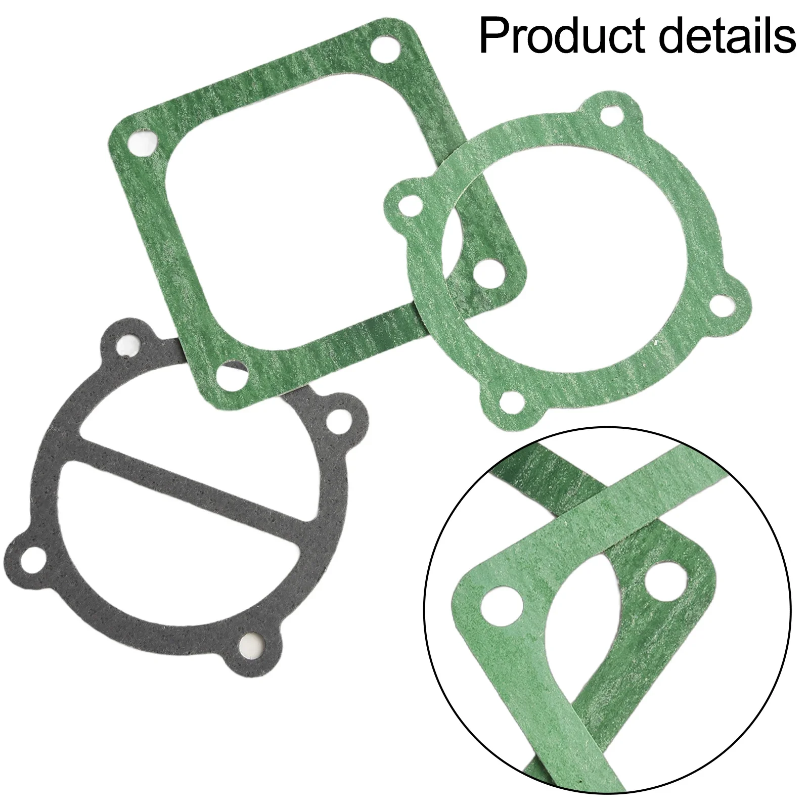 6 teile/satz 65 Typ Luft Kompressor Zylinderkopf Basis Ventil Platte Dichtungen Unterlegscheiben Luft Kompressoren Zubehör 62mm/75mm