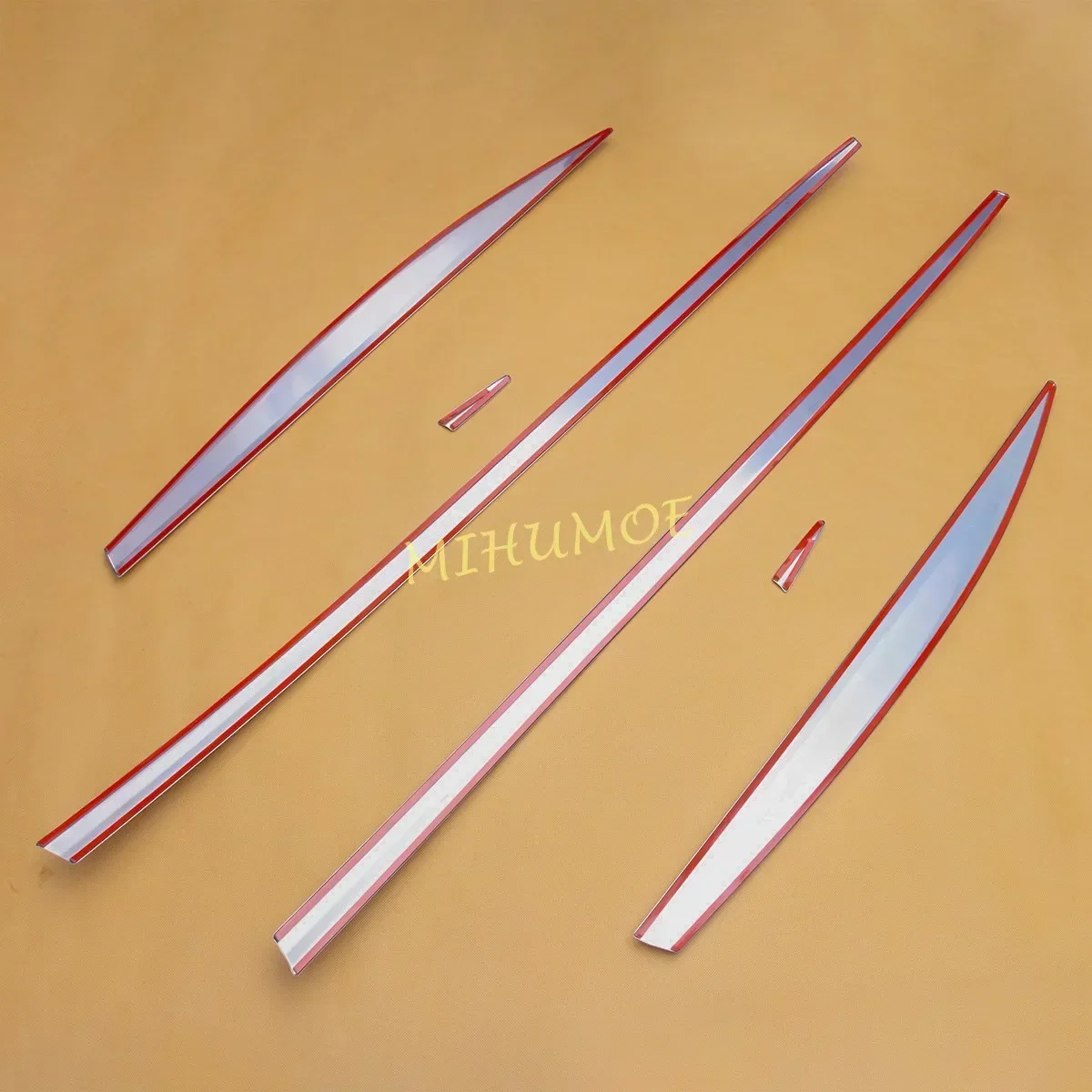 Stainless Steel Door Body Side Molding Trims Stylish For Lexus NX250 NX350 NX350h NX450h+ 2022 2023 2024 2025
