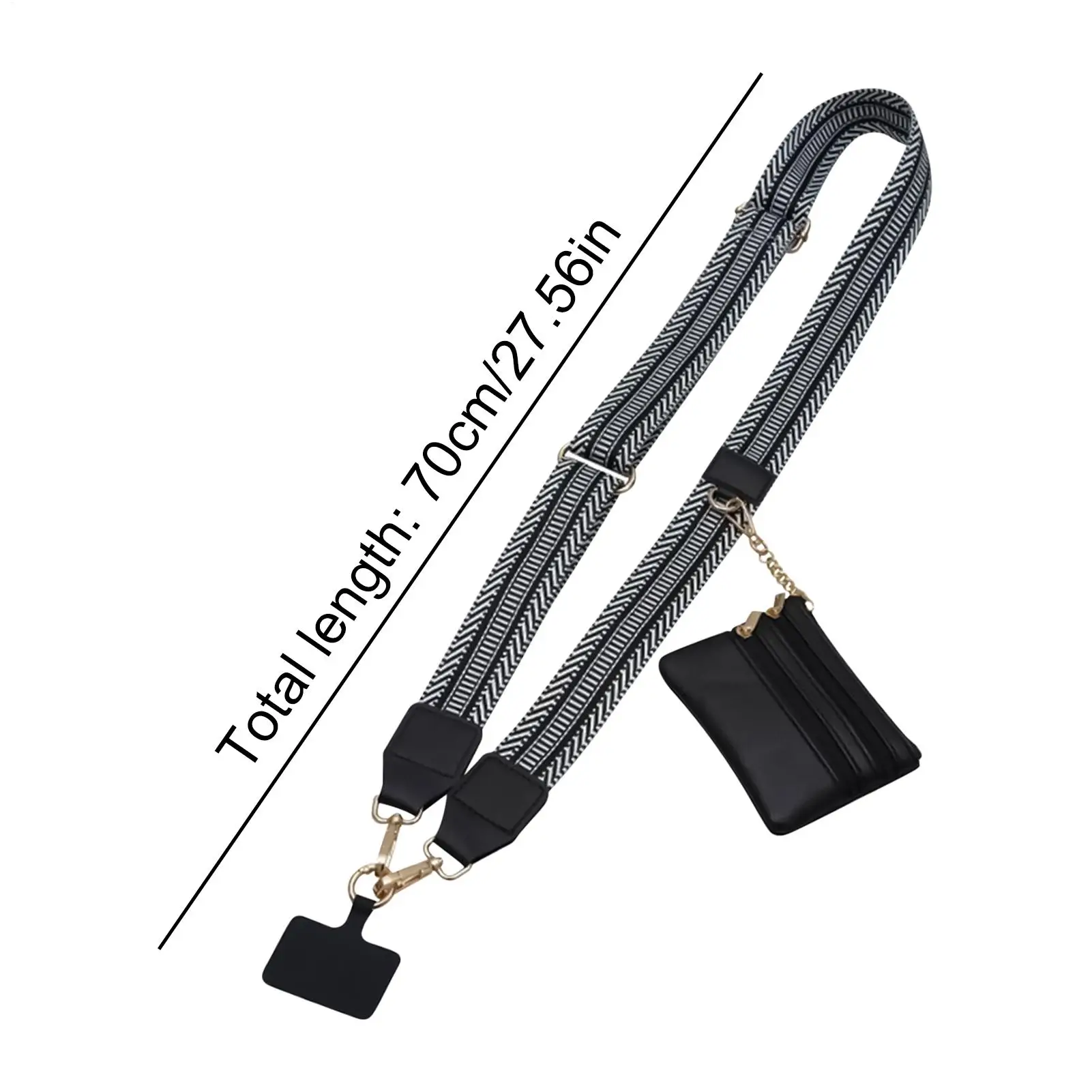 حزام الهاتف مع محفظة 27.5 بوصة مكافحة سرقة الهاتف الرقبة الحبل حبال للفتيات المعلمين المسافرين الأحداث المدرسية التسوق في الهواء الطلق