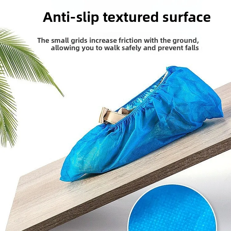 Disposable Shoe Covers Thick Anti-Slip Dust-Proof for Clean Room Home Use