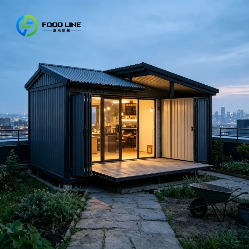 Premium Ventilated Expandable Container House 20ft 40ft Custom Prefabricated Villa for Venezuela Warranty With Remote Access