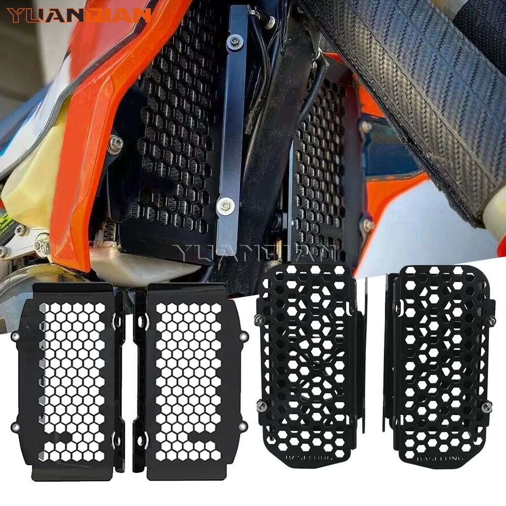 

2024 2025 2026 Motorcycle Radiator Grille Guard Cover FOR KTM EXC XC SX SX-F XCW TPI 2T 4T 125 150 250 300 350 450 500 2019-2022