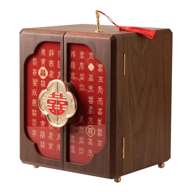 Jewelry, Storage Box, Necklace, Earrings, Jewelry Box, New Chinese Exquisite High-end Wedding Gifts