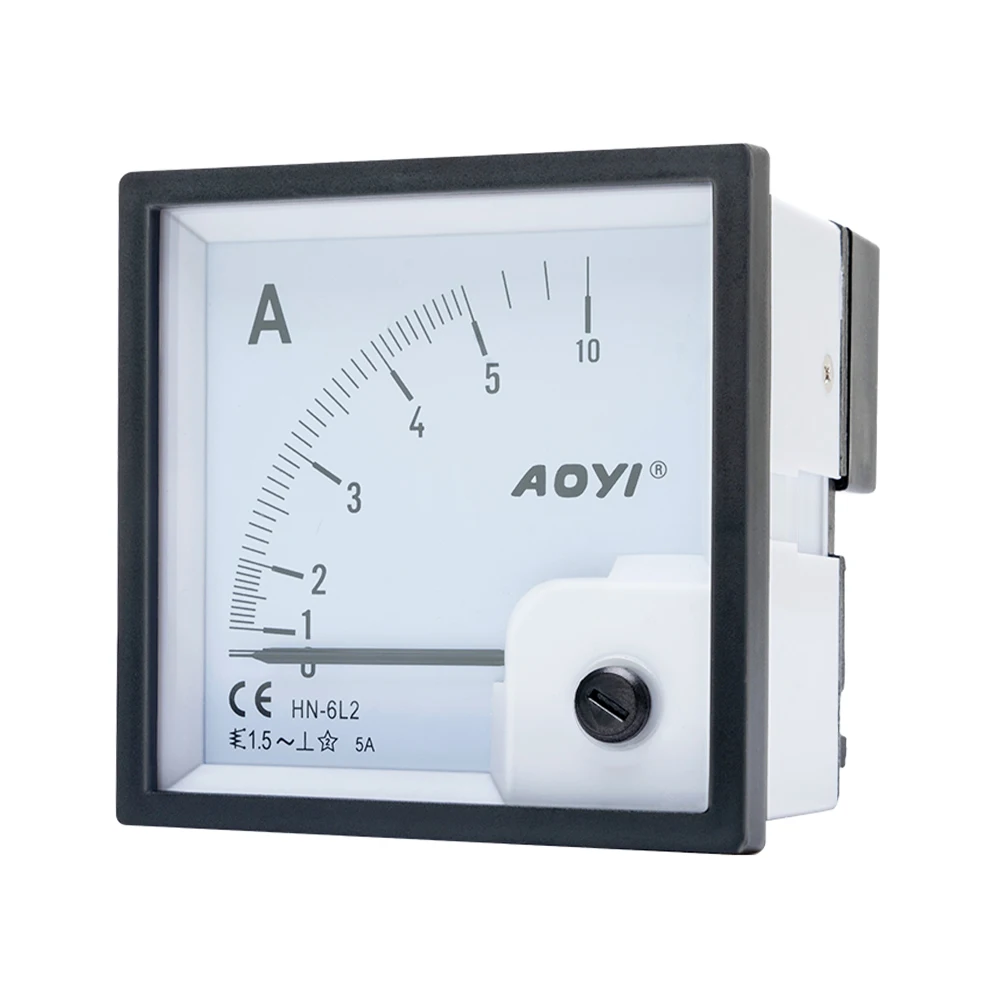 Aoyi التناظرية التيار المتناوب تردد متر HN-6L2/6C2 الفولتميتر مقياس التيار الكهربائي