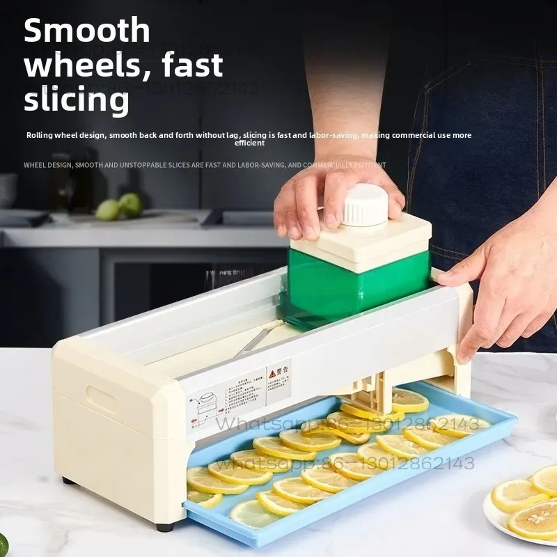 Fruit slicer, milk tea shop, grapefruit, lemon, manual fruit cutting artifact