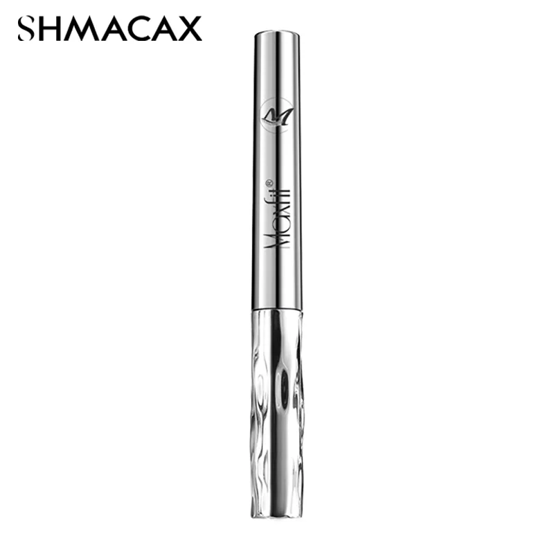 Metall Eisen Wimpern Mascara Wasserdichte Seide Faser Mascara Schwarz Lange Curling Wimpern Extensions Nicht verklumpende Augen Make-Up Kosmetik