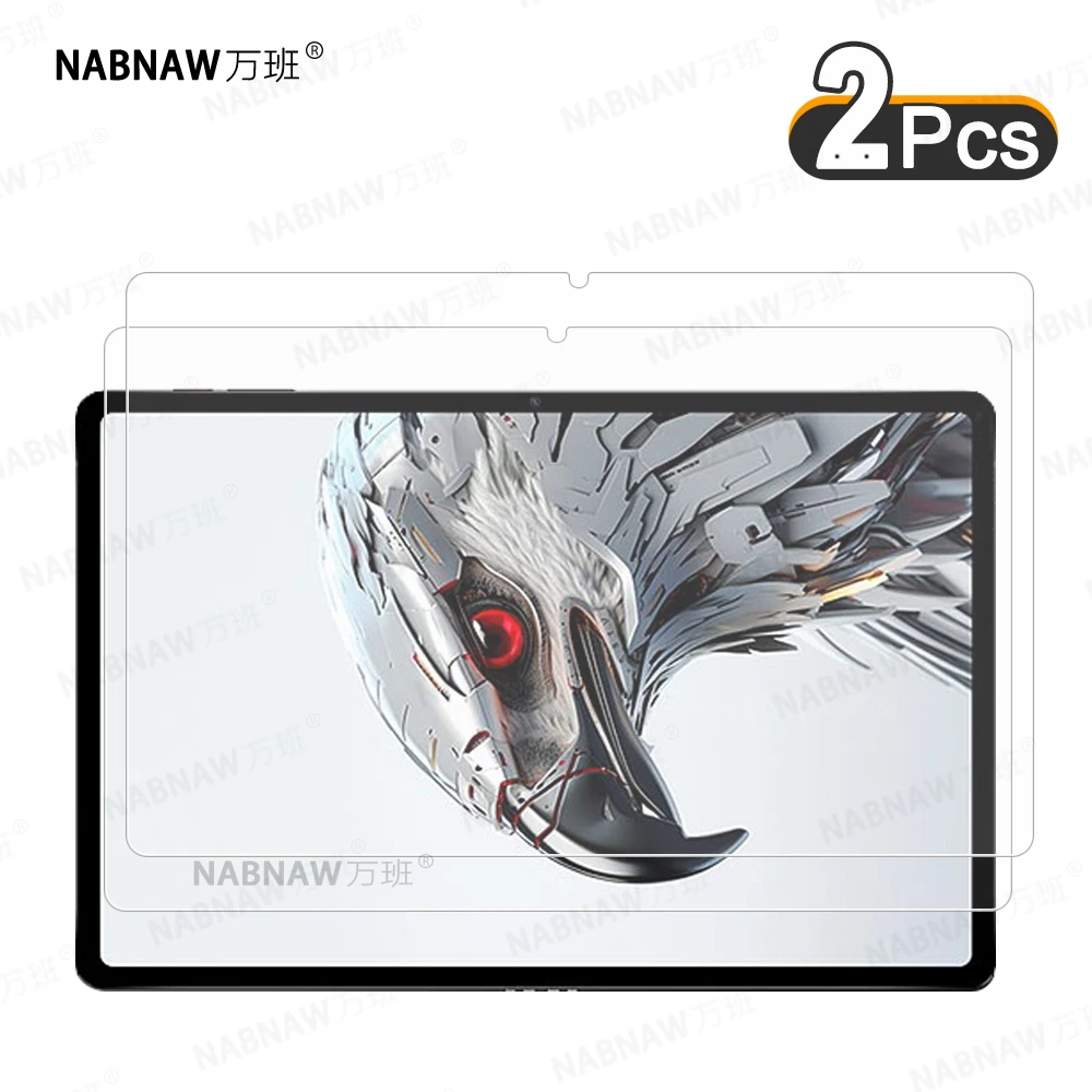 2 Pieces HD Scratch Proof Screen Protector Tempered Glass For ZTE Nubia Red Magic Pad 12.1-inch Tablet Protective Film