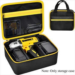 (CASE ONLY) Impact Driver Bag Case Compatible with DEWALT 20V MAX XR DCF900P1 DCF900B DCF891B DCF961B DCF899B Cordless Impact