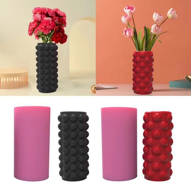 

Resin Vase Silicone Mold Round Vase Resin Casting Mould for Makeup Brush Resin Vase Silicone Mold Round Vase Resin Casting Mould