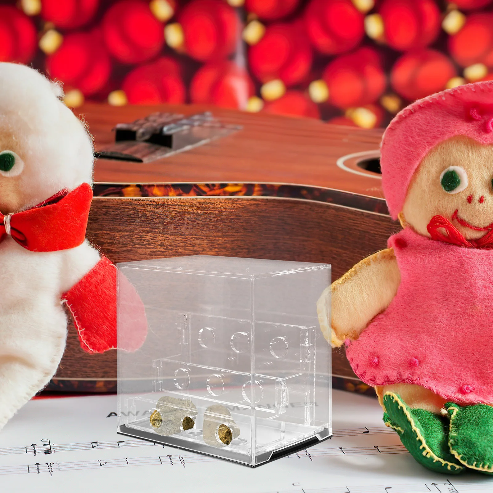 

Specimen Display Box Acrylic ° Visibility Rock Gemstone Shell Storage Case Display Cases For Mineral Collection