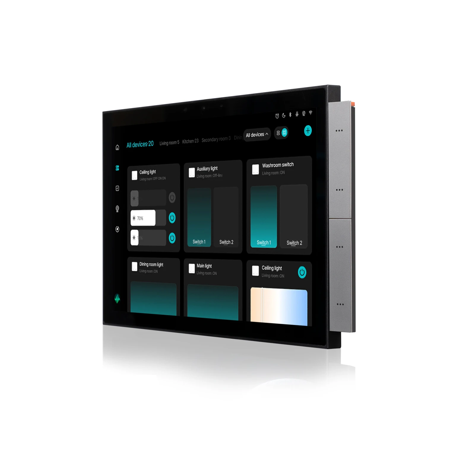 

2025 Moes Tuya 10.1 Inch Smart Control Panel Multi Mode Wall Mount Wifi Zigbee Bluetooth PoE Smart Touch Panel Home Automation