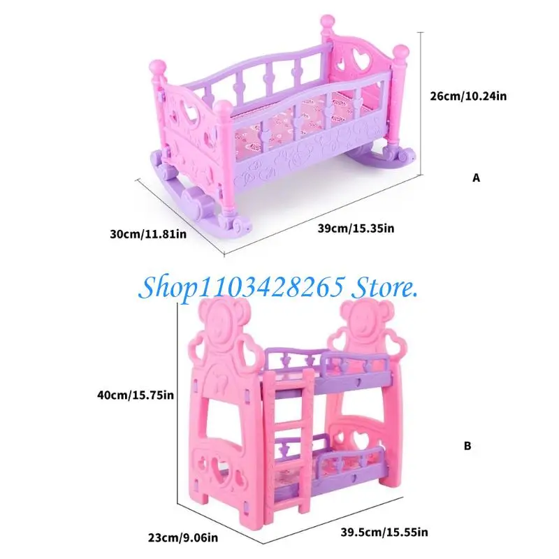 Dziecko odgrywanie ról miniaturowe zestawy do montażu łóżka realistyczna scena sypialni wyświetlacz udawaj zagraj w domek dla