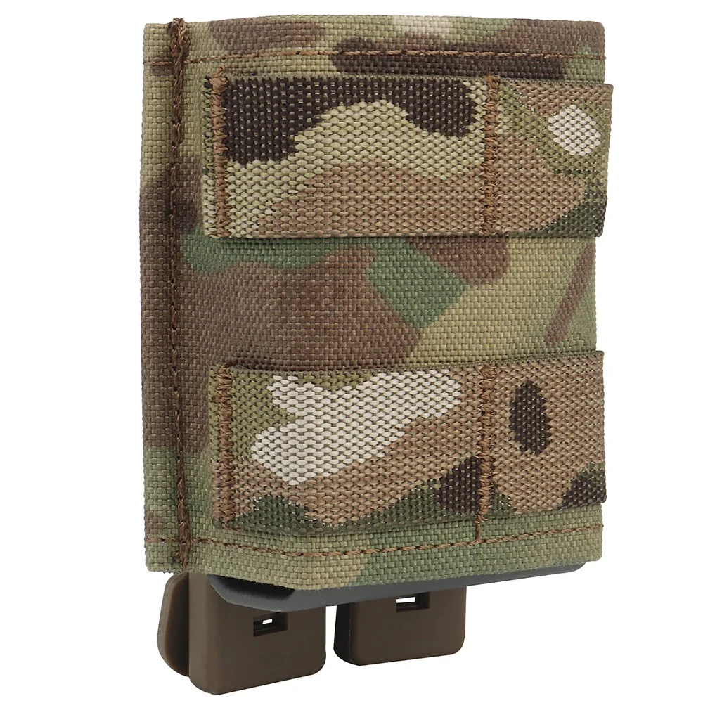 Airsoft 5.56 Single Mag Pouch Built-In Kydex Wedge Insert MOLLE Tactical Fast Mag Pouches AR15 M4 Belt Bag Small