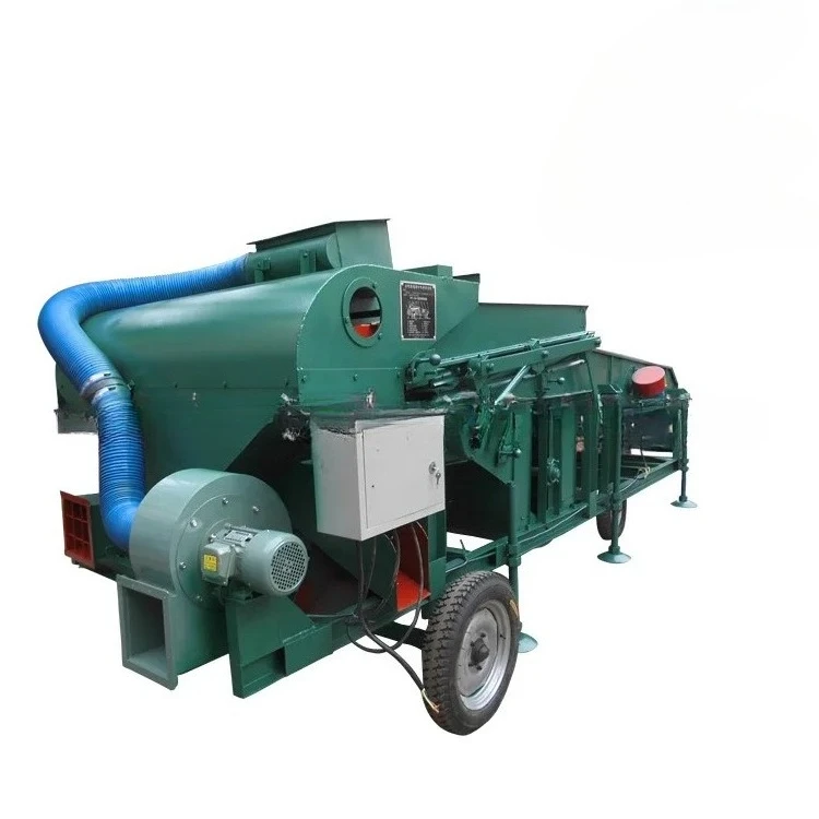 Pemisahan kotoran jagung, ayakan listrik, pembersihan biji-bijian, biji-bijian kudis, debu batu, kejernihan 98%