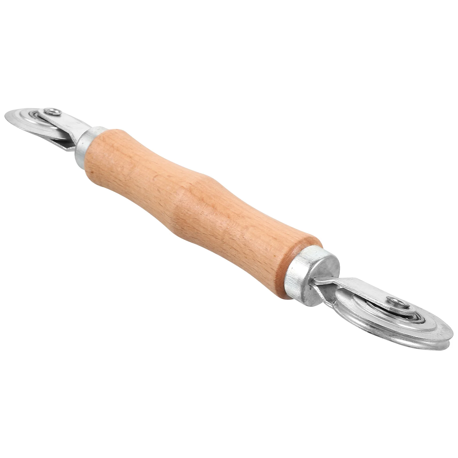 Cast Iron Pressure Strip Tool Wood Handle Screen Roller Bearing Smooth Operation Window Screen Installation Repair Kit