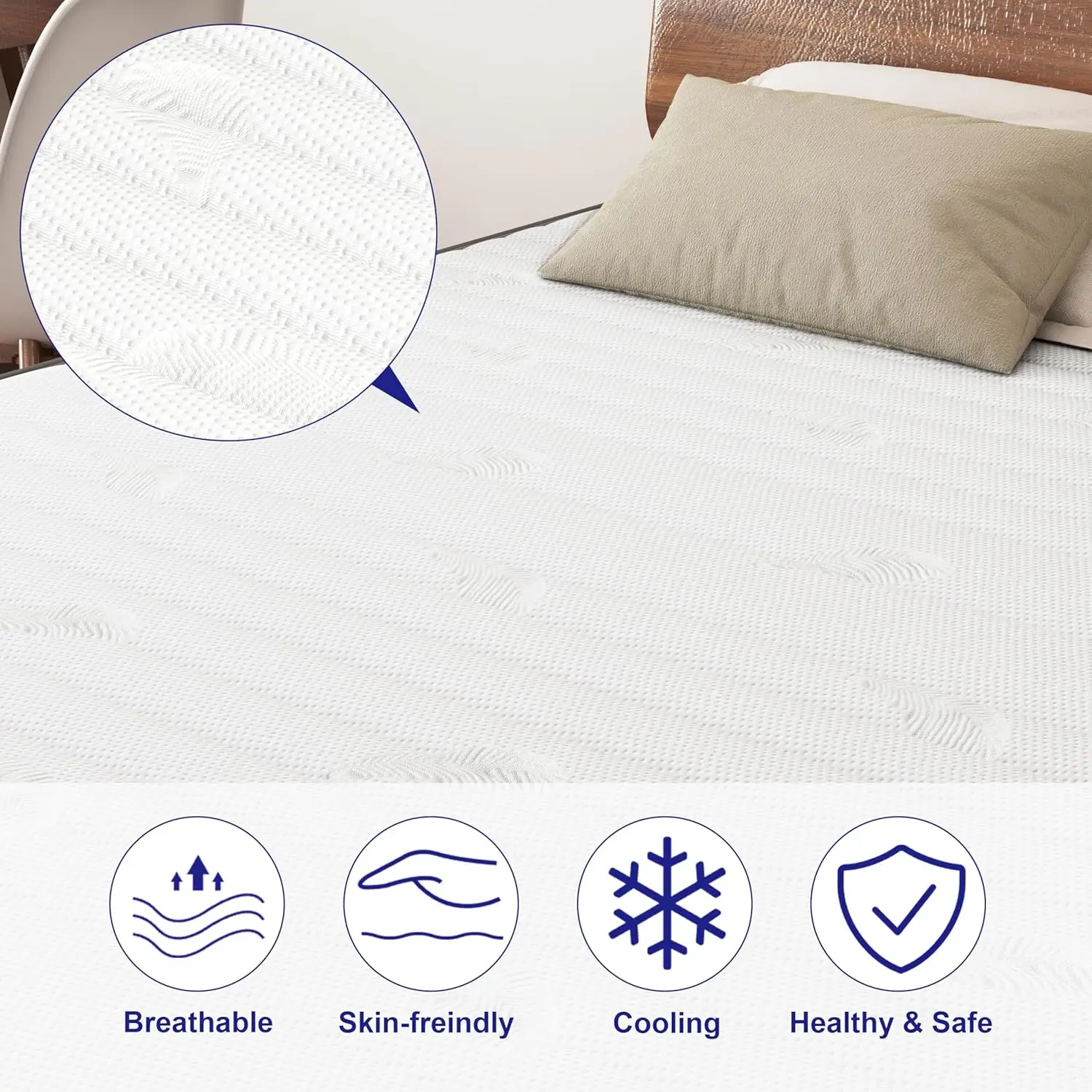 California King Hybrid Mattress 4