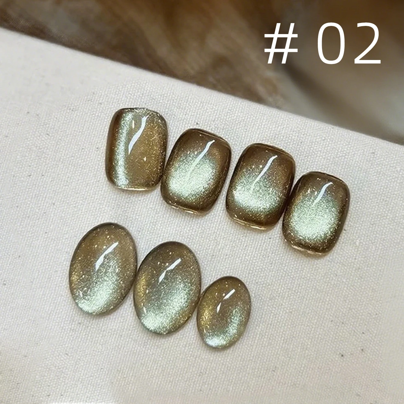 MIANEL 2026 Neuer Braun-Blauer Katzenaugen-Herbst-Winter Retro Himmelblauer Eleganter Glasperlen-Katzenaugen-Aufhellender Gel-Nagellack – Detail 30