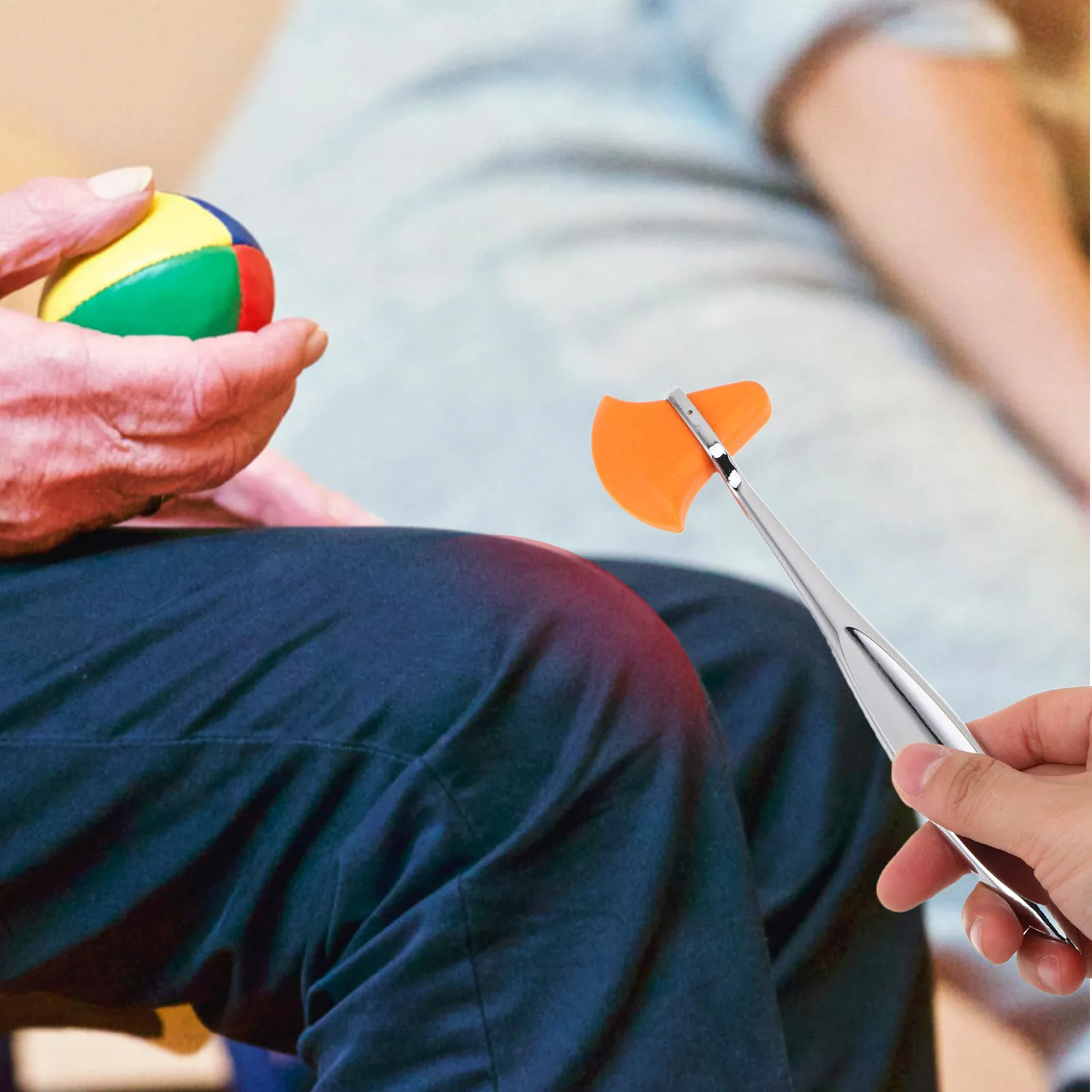 Professional Axe-Shaped Percussion Hammer Medical Neurological Examination Tool Testing Device Clinic