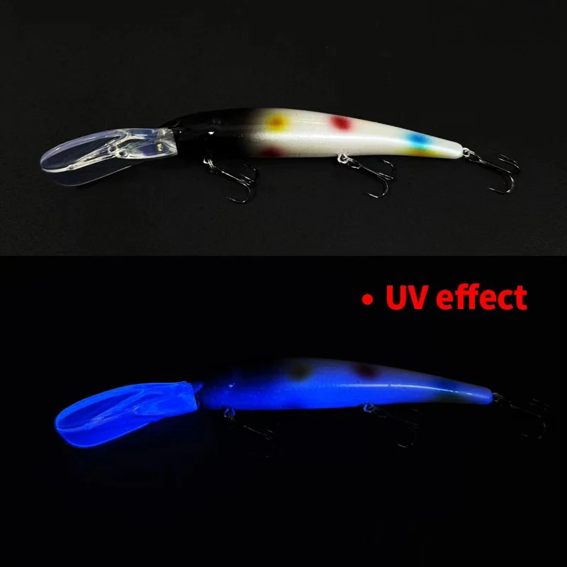 Señuelo artificial Deep Diver con UV para pesca en agua salada - imagen 2