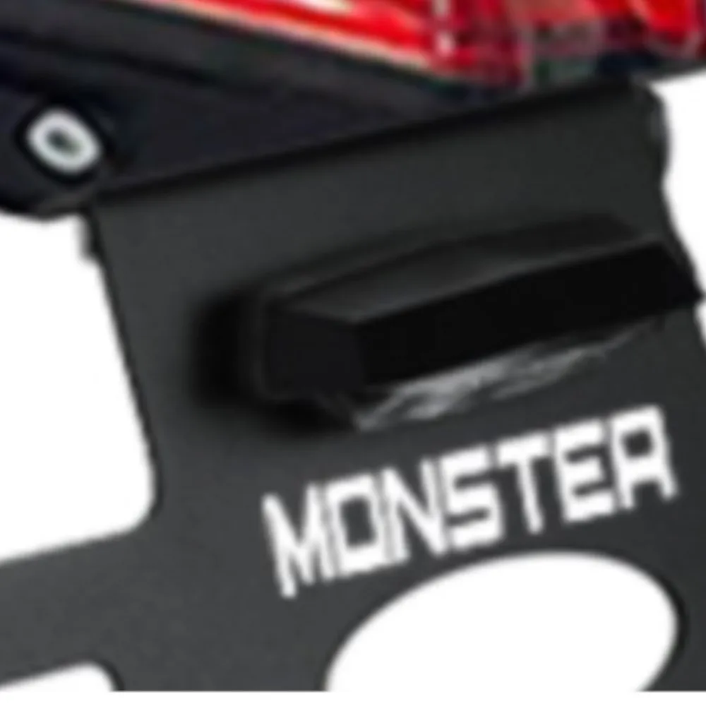 

Motorcycle License Plate Holder Fender Eliminator Registration Bracket For DUCATI Monster 659 797 Plus 821 Stealth 2017-2021