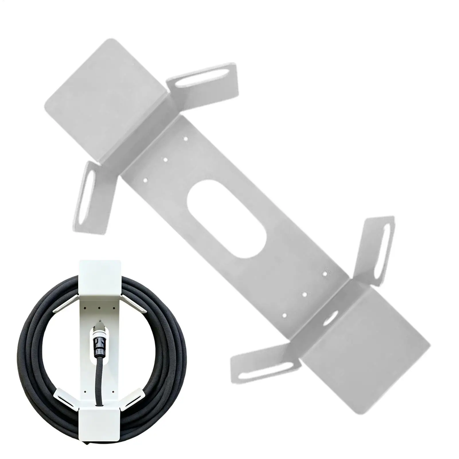 Wall Mounted Garden Hose Rack Detachable Hose Holder Multifunctional Storage Organizer For Garden Hoses Tools Outdoor Gardening