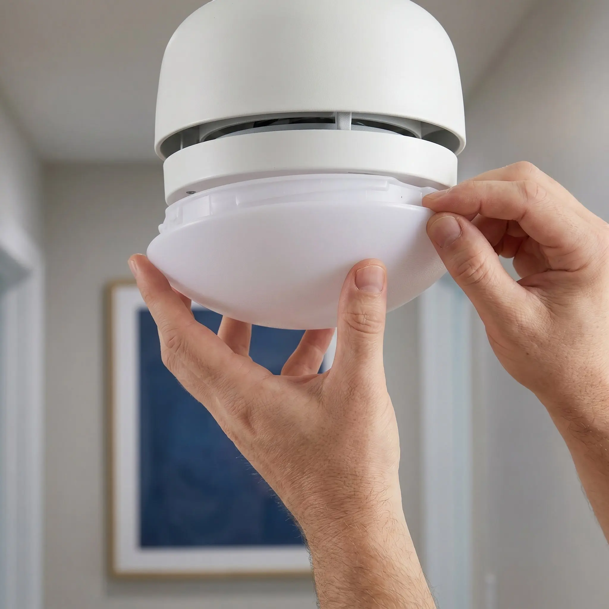 Ceiling Fan Lamp Shade Replacement 9Top X 8 Bottom X 2 High Acrylic Dome Lampshade White Soft Light Bright Fan Light Cover