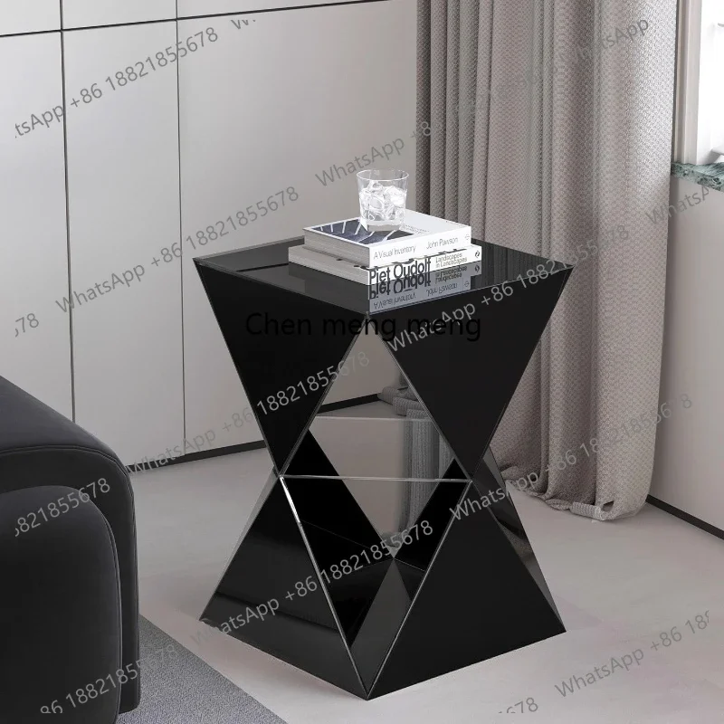 

Sofa side table Living room coffee Art small Side table Bedside Shelf corner table