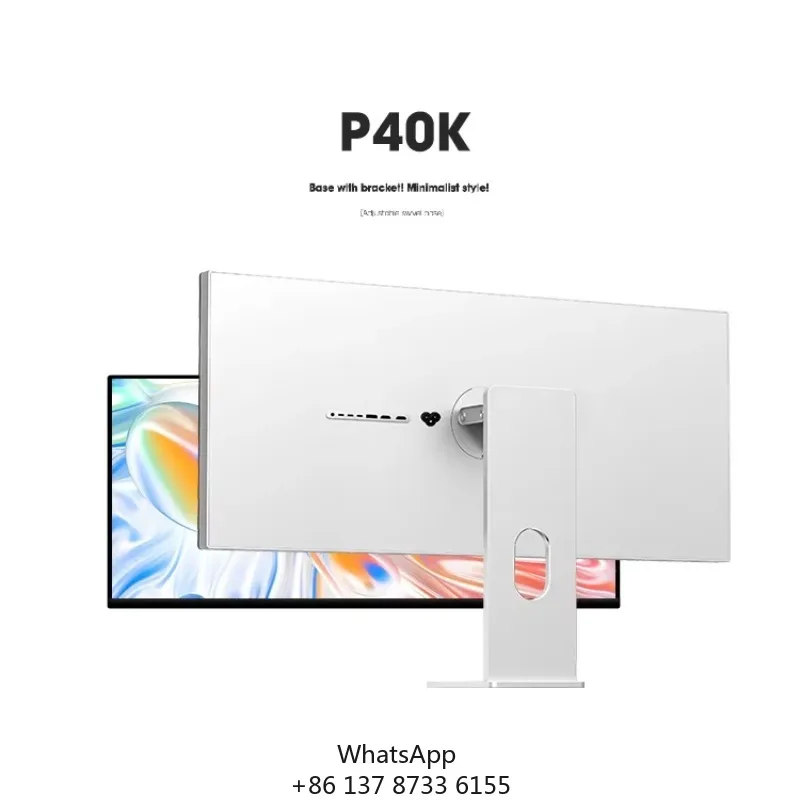 Kuycon P40K IDesktop Tft Lcd Monitor 5120*2160 Display 5K Resolution 120HZ Refresh LCD Monitors Gaming PC Desktop Monitor