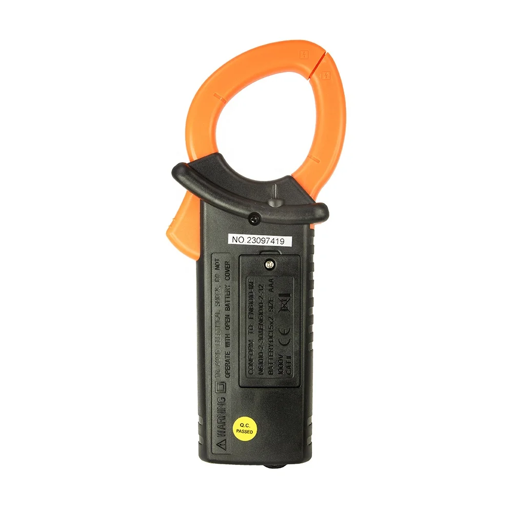 VICTOR 3266C LARGE CALIBER DIGITAL CLAMP METER 6000 word Count Display AC current measurement:1000A