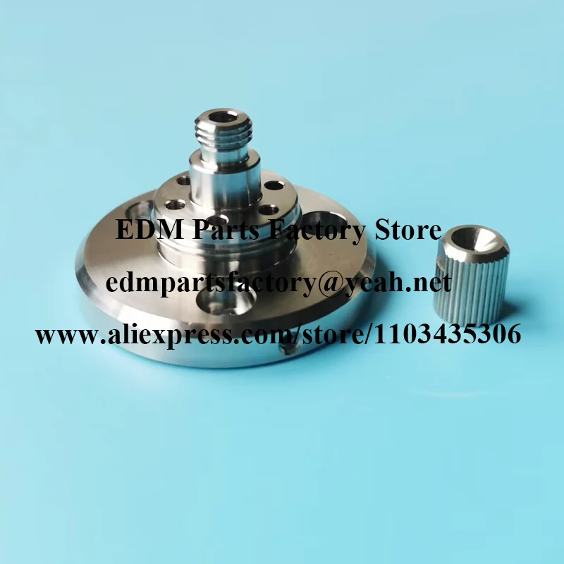 

135001191+206308280 Cap Nut and Wire Guide Holder Set for Charmille ROBOFIL 240,440,640CC,CUT20,CUT30 135.001.191, 206.308.280
