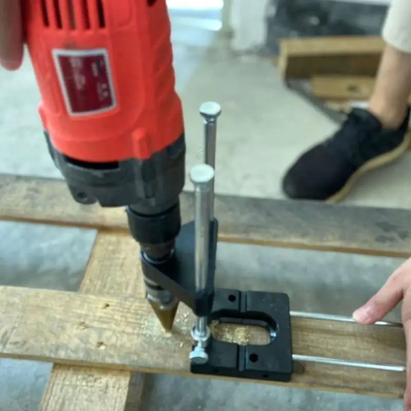 

P82E Drill Locator Drill Guide Drilling Locator Tool Adjustable