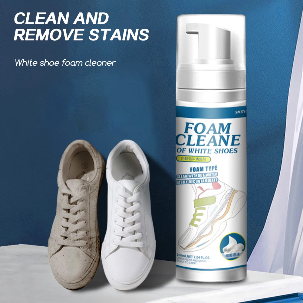 منظف الأحذية البيضاء ، تنظيف الأحذية الرياضي القابل للتصرف المحمولة ، التنظيف العميق سهلاً لاستخدام الوزن الخفيف للاستخدام المنزلي #3