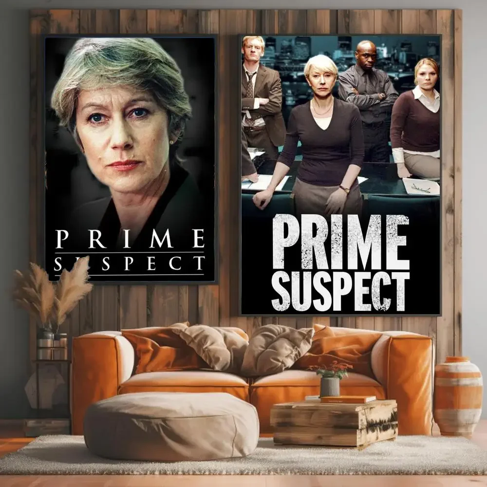 tv series P-Prime Suspect TV Series-S Painting Calligraphy Elegant Botanical Decor for Living Room Modern Interior Design