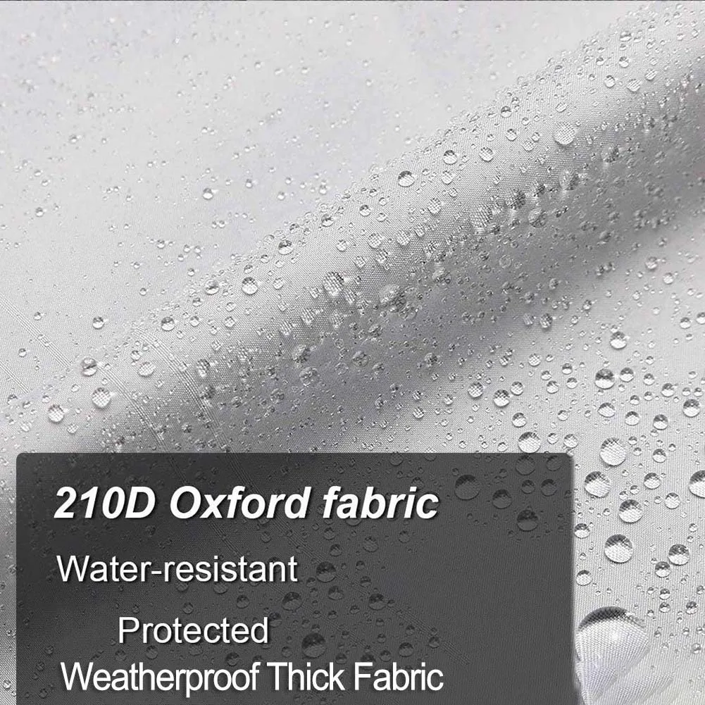 

Boat Seat Covers 2 Pack Waterproof UV Resistant Made with Long Lasting Oxford Fabric Fit Seats Up to 25 Inches